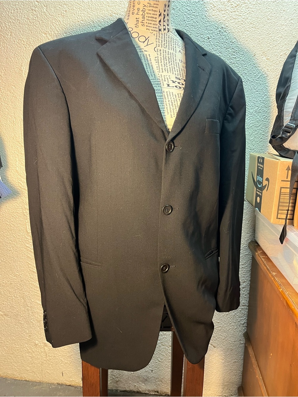 Classic Black Men’s Suit Set